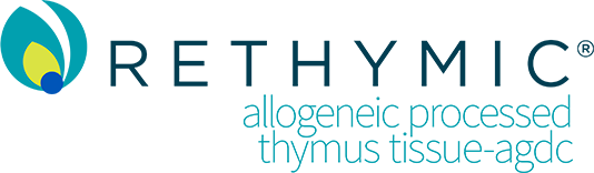 RETHYMIC® allogenic processed thymus tissue-agdc